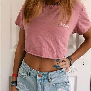 🌷VANS pink crop top🌷